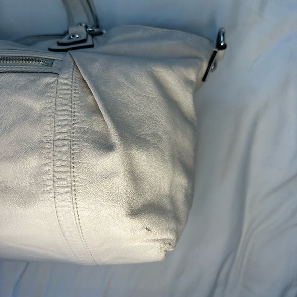 Coach Legacy Poppy Leather Rocker Purse in Ivory - Picture 4 of 8
